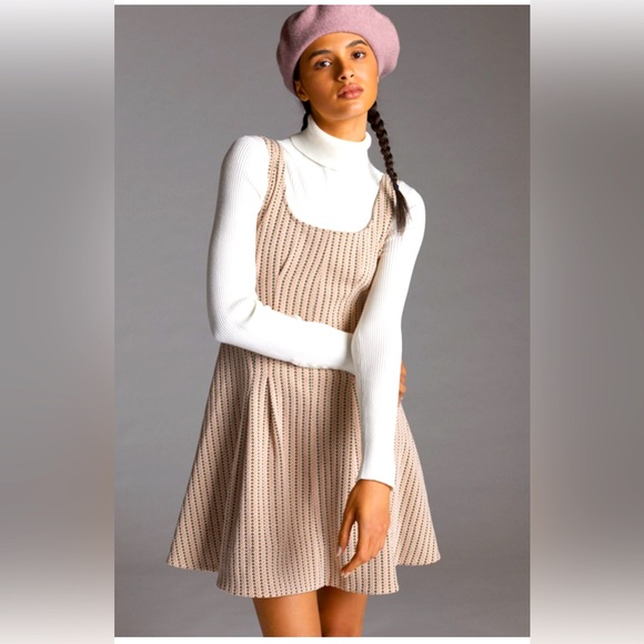 NWT Maeve Jacquard mini dress from Anthropologie - Picture 5 of 8